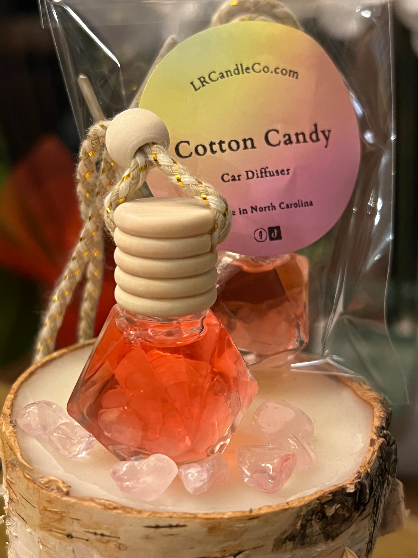 COTTON CANDY CAR DIFFUSER Vehicle Air Fresheners